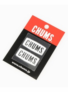 チャムス アウトドア トレッキング アウトドア トレッキングその他 （非飲食料品） CHUMS LOGO EMBOSS STICKER (チャムスロゴ エン...