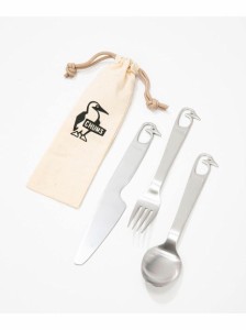 チャムス アウトドア トレッキング アウトドア トレッキングその他 （非飲食料品） BOOBY CUTLERY SET (ブービー カトラリーセット)...