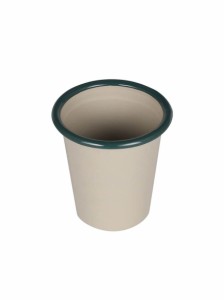 キャンプ用品 テーブルウェアアクセサリー 食器セット ENAMELED TUMBLER BEIGE/GREEN K19-0098BE/GN