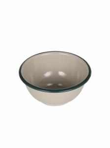 ダルトン キャンプ用品 キャンピングアクセサリー ENAMELED BOWL BEIGE/GREEN K19-0100BE/GN