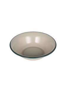 ダルトン キャンプ用品 キャンピングアクセサリー ENAMELED DEEP PLATE BEIGE/GREEN K19-0101BE/GN