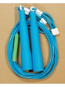 フィットネス 健康 縄跳び なわとび HYBRID ROPE 2.5M LIGHT BLUE 4450LB ジュニア LIGHT BLUE