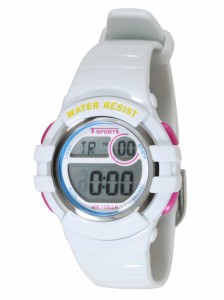 スポーツアクセサリー スポーツ SPORTS WATCH TS-D063-WT ホワイト