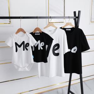 親子ペアで着れる ベビー66 73 80サイズ ベビー服 出産祝い 親子ペアTシャツ 親子 ペアルック 赤ちゃん お揃い Tシャツ ロンパース パパ