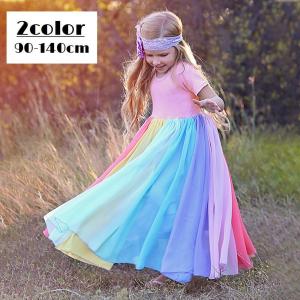 シフォン ワンピース レインボーの通販 Au Pay マーケット