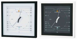  日本製 モノトーン MONO温度・湿度計 / 温湿度計 雑貨