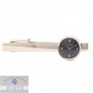 【KIETH】日本製・時計・ブラックのタイピン