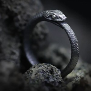 リング ウロボロス 3 スネーク ヘビ snake 指輪 韓国ファッシ / アクセサリー 人気 メンズ