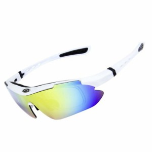 サングラス 5種類レンズ交換可能 スポーツサングラス 眼鏡 メン / おしゃれ 人気 個性的 便利