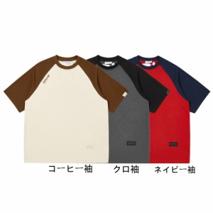 P14559メンズ T-シャツ 2023新作 トッブス 半袖スポーツ 字母 ラウンドネック / メンズアパレル ファッション Tシャツ