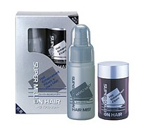 【５個セット】 スーパーミリオンヘアー ライトブラウン トライアルセット 10g+60mL×５個セット 