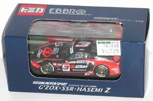 ★特価★365日毎日発送OK★トミカ EBBRO エブロ／G`ZOX SSR ハセミZ 04JGTC GT500／長谷見コレクション／1/43スケール