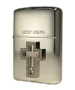 zippo【セクシークロス】ラインストーンジッポー