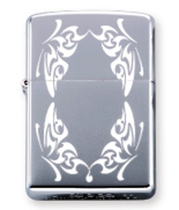 zippo【トライバルバタフライ】ジッポーミラー