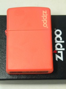 Zippo オレンジマット（みかん無地）ジッポーロゴ