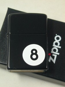 ジッポーZippo 8 Ballエイトボール・ビリヤード黒 8ボール