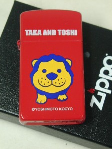 新品Zippo タカアンドトシ吉本興業お笑い（赤）S