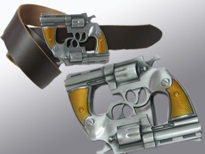 バックル 拳銃 全国送料無料 ネコポス発送限定 exas