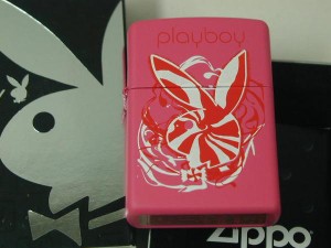 ジッポーZippoプレイボーイ Playboy ピンク綺麗