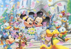 ★特価★365日毎日発送OK★Disneyディズニー ホロ・クリスタル ジグソーパズル【D-108-994 フラワーシャワードリーム】108P(18.2×25.7cm