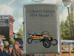 ジッポーZippoFord 100Th 「1914年 T型」記念モデル・パネル付・アメ車新品　