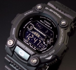 CASIO/カシオ【G-SHOCK/Gショック】メンズ ソーラー電波腕時計 タイドグラフ搭載 ブラック GW-7900B-1 海外モデル