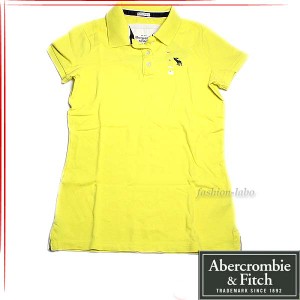 Abercrombie & Fitch アバクロ レディース 女性 プレゼント 半袖 ポロシャツ 5360003-098