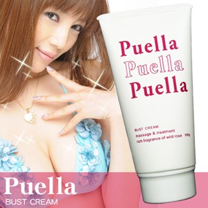 バストケアクリーム puella（プエルラ） 超人気Gカップグラドル森下悠里さんも使う♪バスト専用クリーム