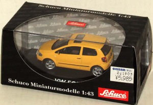 Schuco シュコー●1/43 ダイキャストモデルカー【VW FOX】★特価