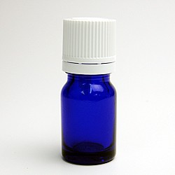 遮光ビン（ブルー）　5ml　 遮光瓶 アロマオイル 保管 保存 詰替え 小分け メール便対応