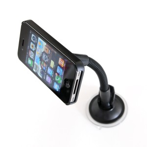 【定形外280円発送】 i PHONE4 カー フォルダー 車中での固定キットアクセサリー【フィット感抜群/アイ フォン4】『T』 ┃