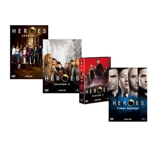 HEROES 全巻オール・シーズン（1〜4） DVD-SET