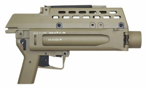 S&T　G36 電動用 グレネードランチャー FDE