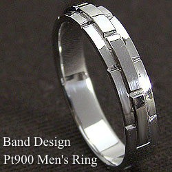 指輪 プラチナ 男性用 リング メンズ 人気 Pt900  ring 結婚式 誕生日プレゼント 男性オシャレアイテム