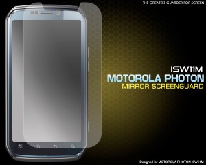 MOTOROLA PHOTON ISW11M ミラー液晶保護シール   モトローラ フォトン ISW11M au保護フィルム 保護シート wm-243-53-03 