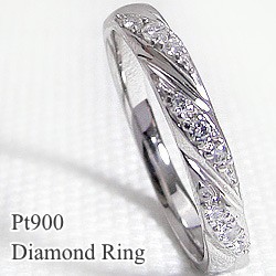 指輪 ダイヤモンドリング プラチナ900 ジュエリーショップ レディースリング 結婚記念日 送料無料