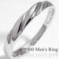 指輪 プラチナ900 メンズリング メンズアクセサリー Pt900 誕生日プレゼント 送料無料