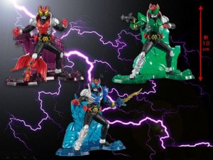 [2009-01]仮面ライダーキバ 組立式バトルシチュエーションフィギュア/全3種/バンプレストプライズ★特価