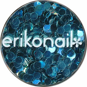 【20%OFF】erikonail 黒崎えり子 ジュエリーコレクション (ERI-50) ★ライトブルー 直径２ミリの丸ホログラム♪