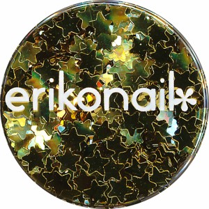 【20%OFF】erikonail 黒崎えり子 ジュエリーコレクション (ERI-52) ★ライトゴールド・スター 星型ホログラム♪