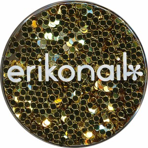 【20%OFF】erikonail 黒崎えり子 ジュエリーコレクション (ERI-42) ★ライトゴールド 直径1ミリの丸ホログラム♪