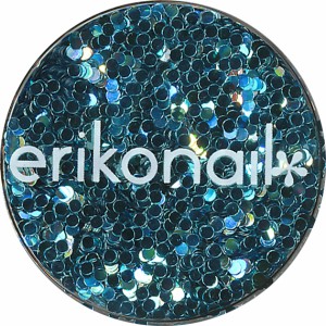 【20%OFF】erikonail 黒崎えり子 ジュエリーコレクション (ERI-45) ★ライトブルー 直径1ミリの丸ホログラム♪