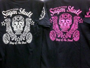 インフィニティ　アメカジ  Sugar Skull半袖Tシャツ