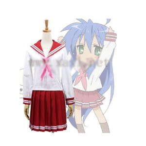 DK676　◆ らき☆すた　陸桜学園風女子制服　風　コスプレ衣装　新品　完全オーダメイドも対応可能