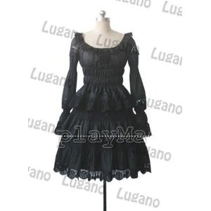 DK866　◆ 萌えゴシック　ロリータ風　Sweet Gothic Lolita風 22　コスプレ衣装　 新品　完全オーダメイドも対応可  