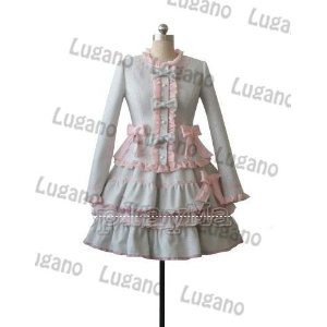 DK867　◆ 萌えゴシック　ロリータ風　Sweet Gothic Lolita風 23　コスプレ衣装　 新品　完全オーダメイドも対応可  