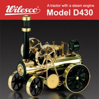 蒸気エンジン付トラクター Model D430 ドイツ ヴィルヘルム・シュレッダー社 蒸気エンジン トラクター 自動車 大人 趣味 コレクション 収