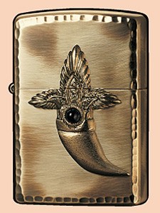 zippo ネイティブアメリカンスピリッツジッポー 真鍮いぶしオニキス 2BIMO-FANG