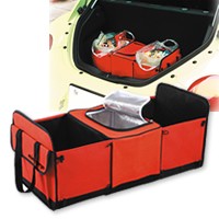 即納・車用収納ボックス　mini-cargo（クーラーボックス付） 内装用品 自動車 車 車用クーラーボックス 収納ボックス 買い物袋 収納 ボッ