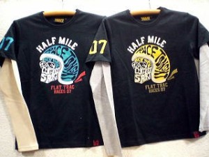 LOWBLOW KNUCKLE　アメカジ長袖Ｔシャツ　HALF MILE